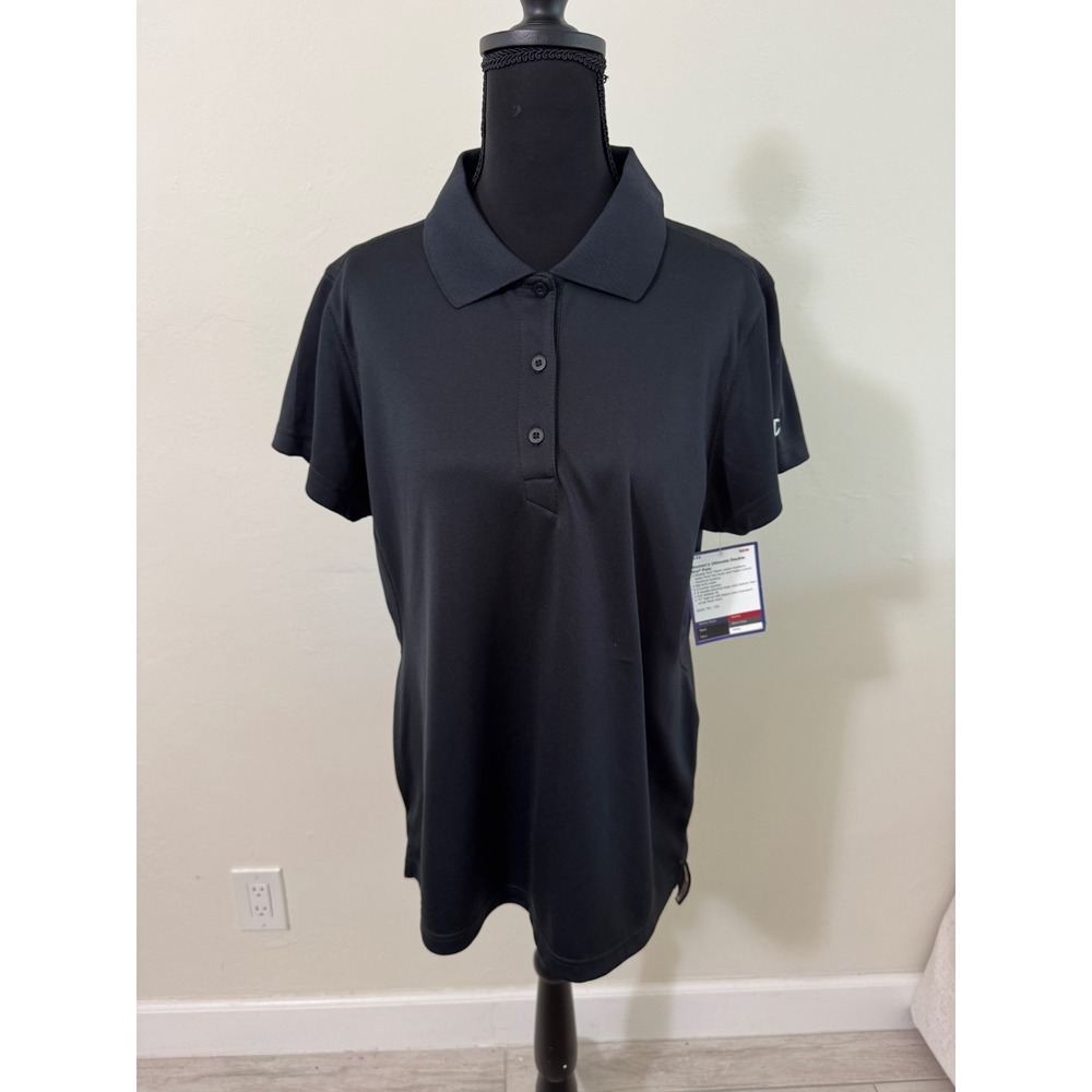 Champion Women's Ultimate‎ Double Dry Polo H132 Size Large NWT